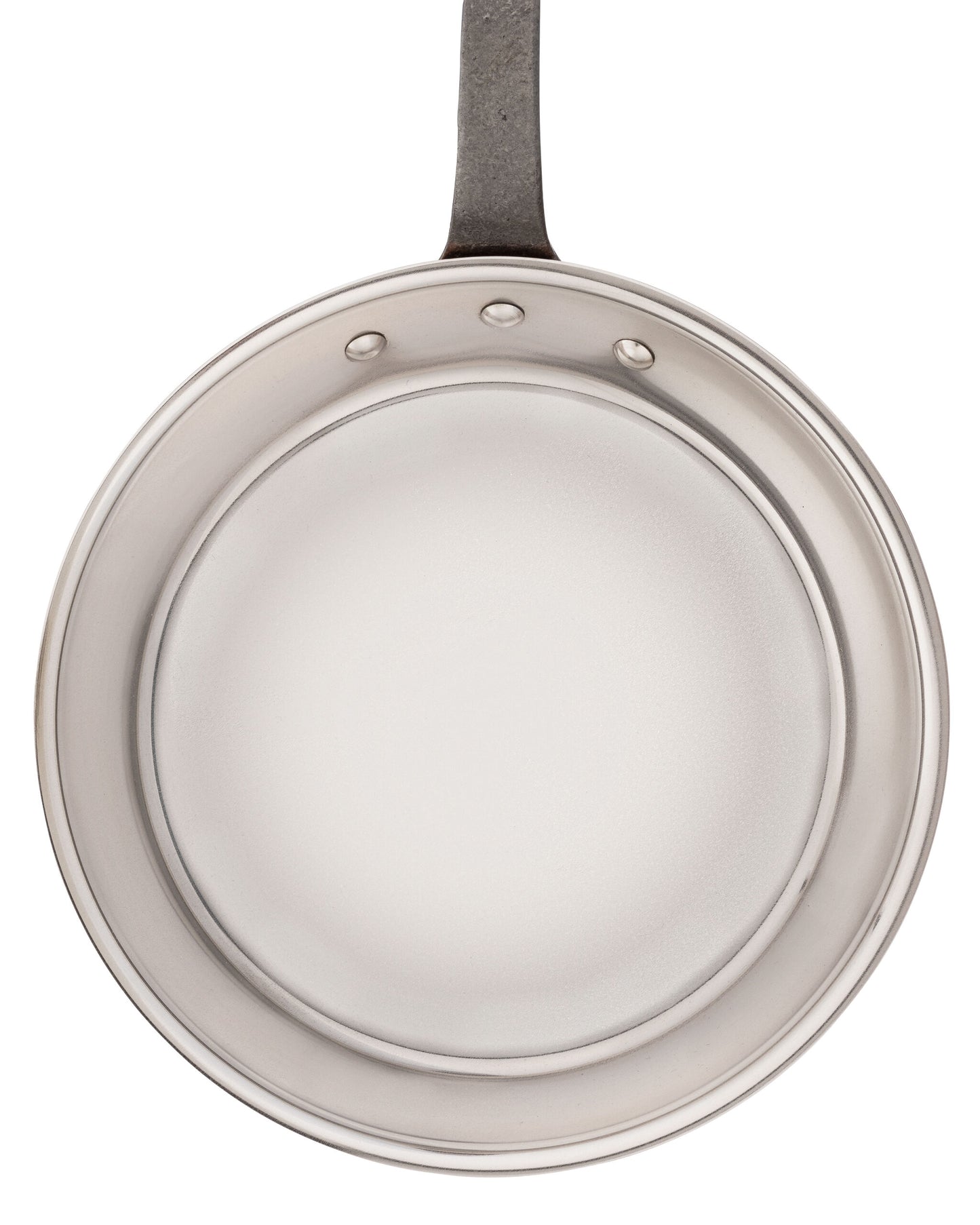 Matfer Bourgeat Frypan 240mm Copper & Stainless Steel with Cast Iron Handle