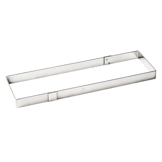 Matfer Bourgeat Stainless Steel Rectangular Cake Frame - 560x90mm - Kitchenly