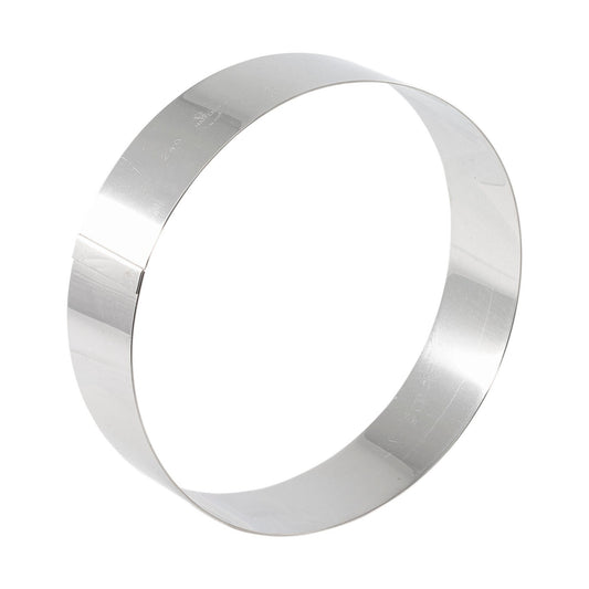 Matfer Bourgeat Stainless Steel Mousse Ring - 200x45mm