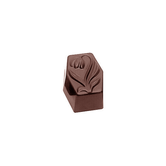 Matfer Bourgeat Chocolate Mould 36 Tulip Rectangular - Polycarbonate - Kitchenly
