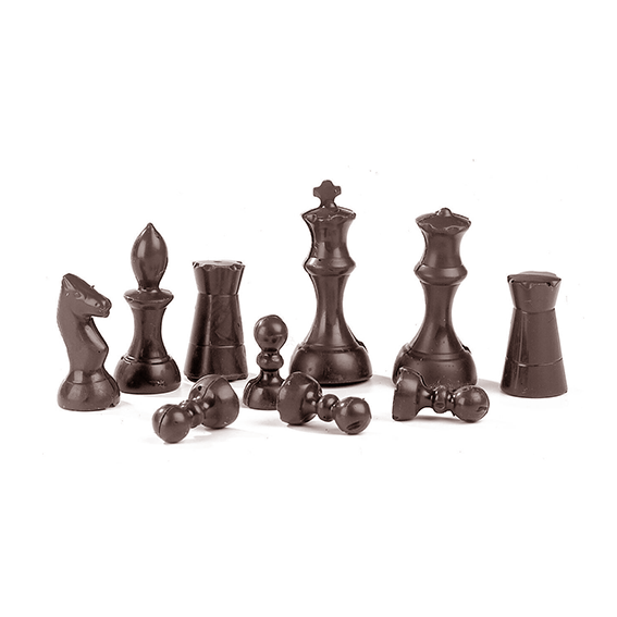 Matfer Bourgeat Chocolate Mould 16 Chess Piece - Kitchenly