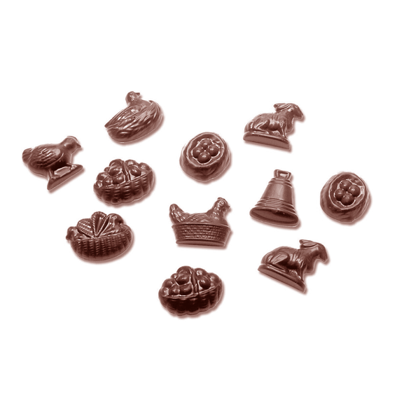 Matfer Bourgeat Chocolate Mould 32 Various Shapes - Kitchenly