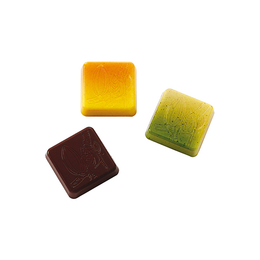 Matfer Bourgeat Chocolate Mould 24 Faceted Jewel - Kitchenly