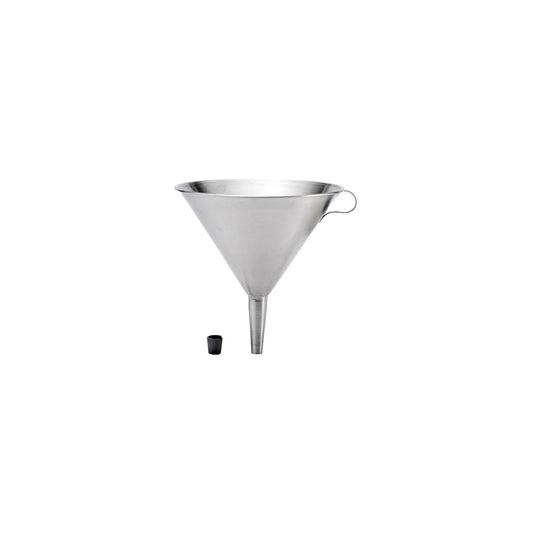 Chef Inox Round Funnel Stainless Steel 200mm - Kitchenly