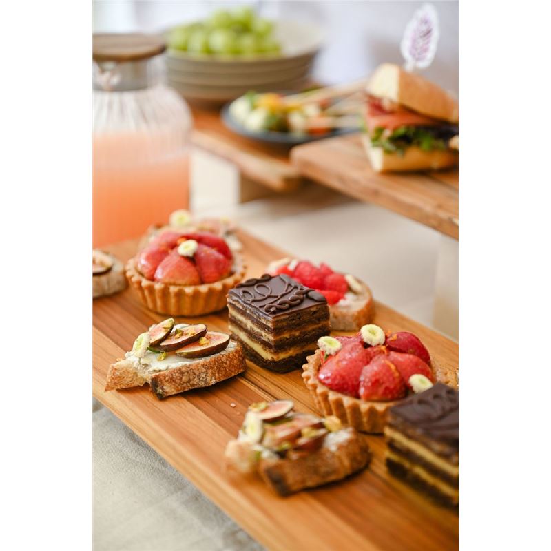 TeakHaus – Teak Fusion Food Stand 53x22x4.6cm