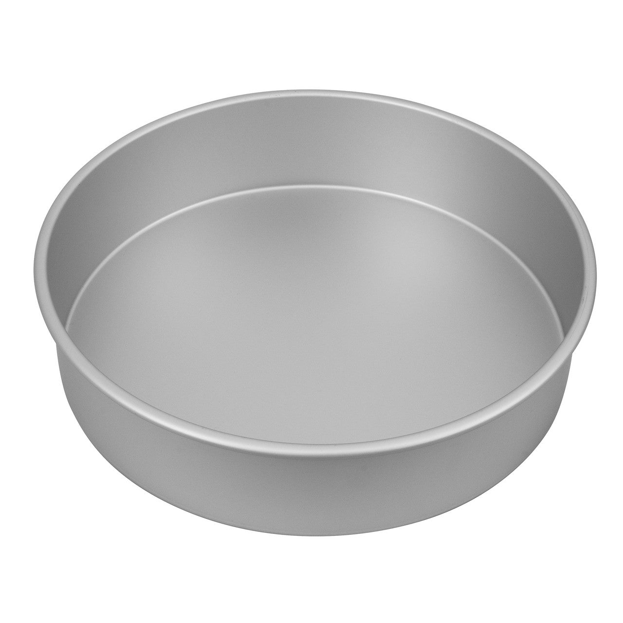 Silver Anodised Round Cake Pan, 30.5 x 7.5cm