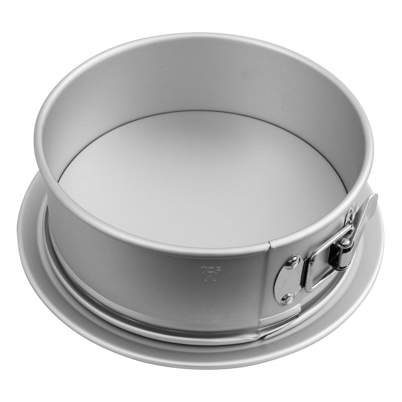 Silver Anodised Springform Cake Pan, 23 x 7.5cm