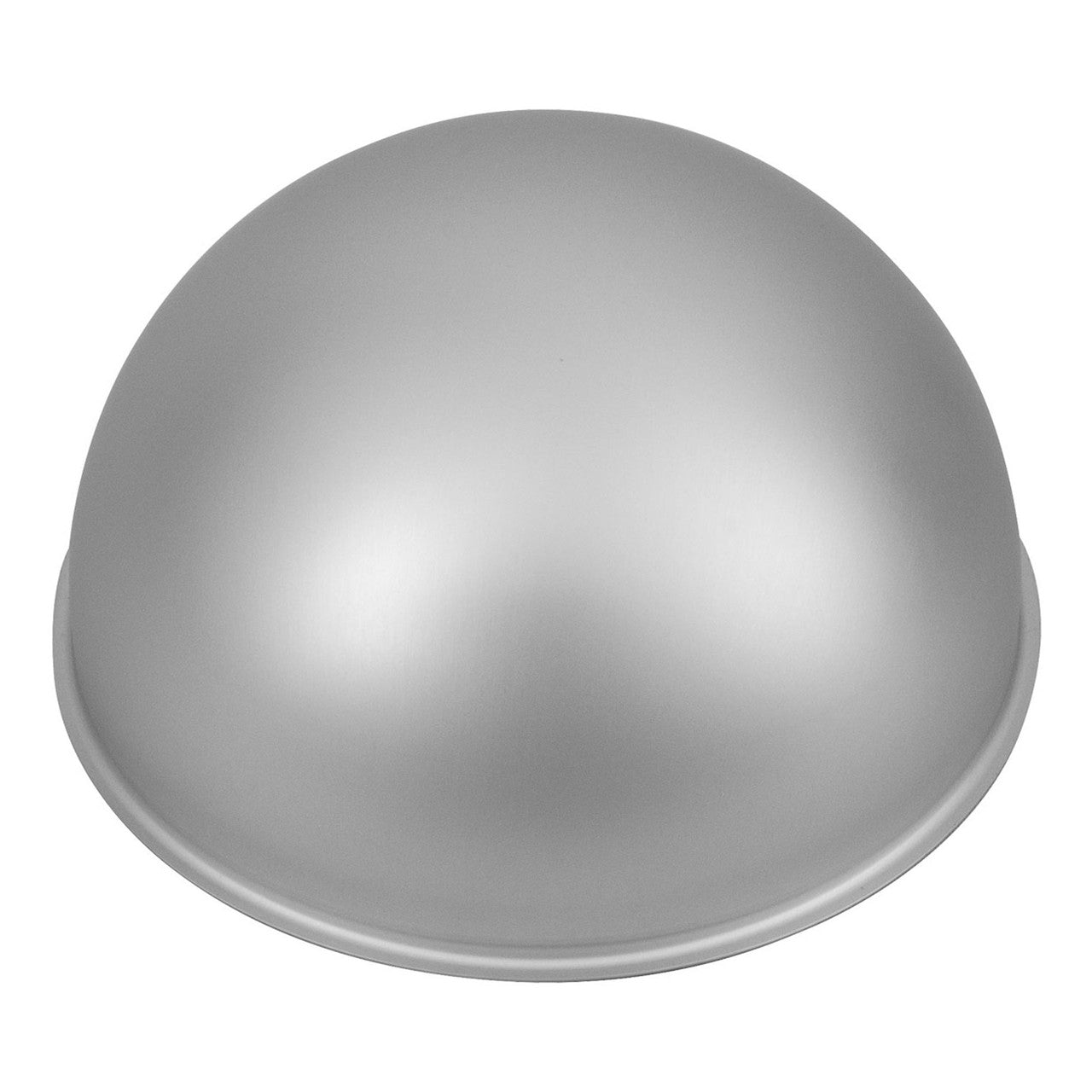 Silver Anodised Hemisphere Cake Pan, 20 x 10cm