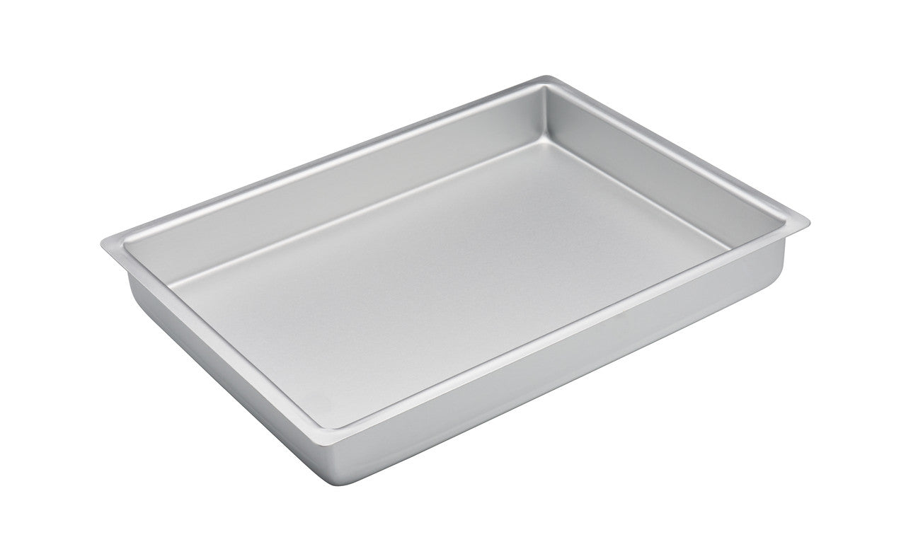 Silver Anodised Lamington Pan 38 x 28x5cm