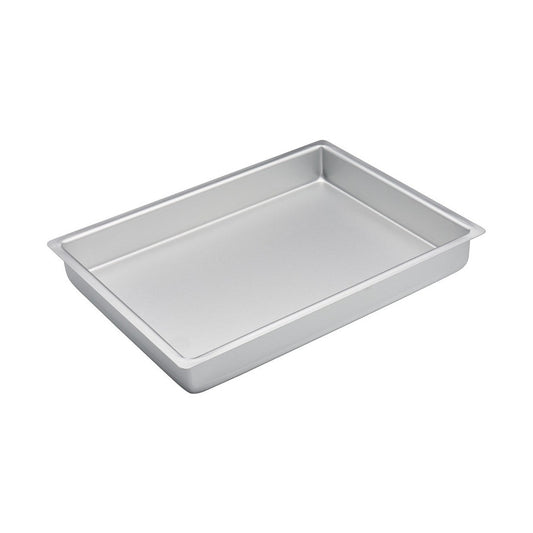 Silver Anodised Lamington Pan 38 x 28x5cm