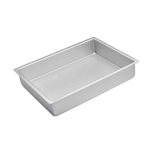 Silver Anodised Rectangular Cakepan 38 x 28 x 7.5cm