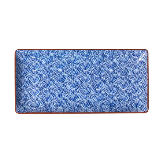 Rectangular Sharing Plate - Wave
