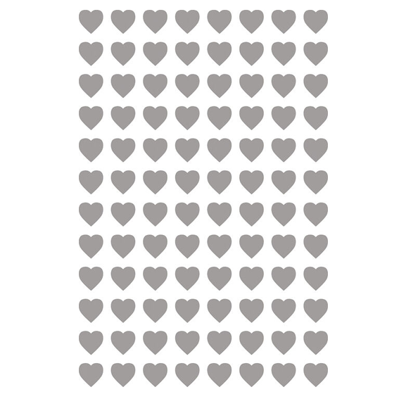 Matfer Bourgeat Stencil Grate Hearts - 600x400mm - Kitchenly