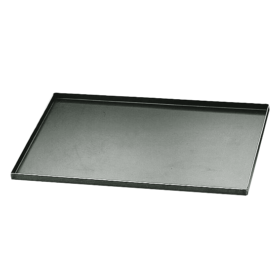 Matfer Bourgeat Blue Steel Oven Sheet with Lip - 600x400x200mm - Kitchenly