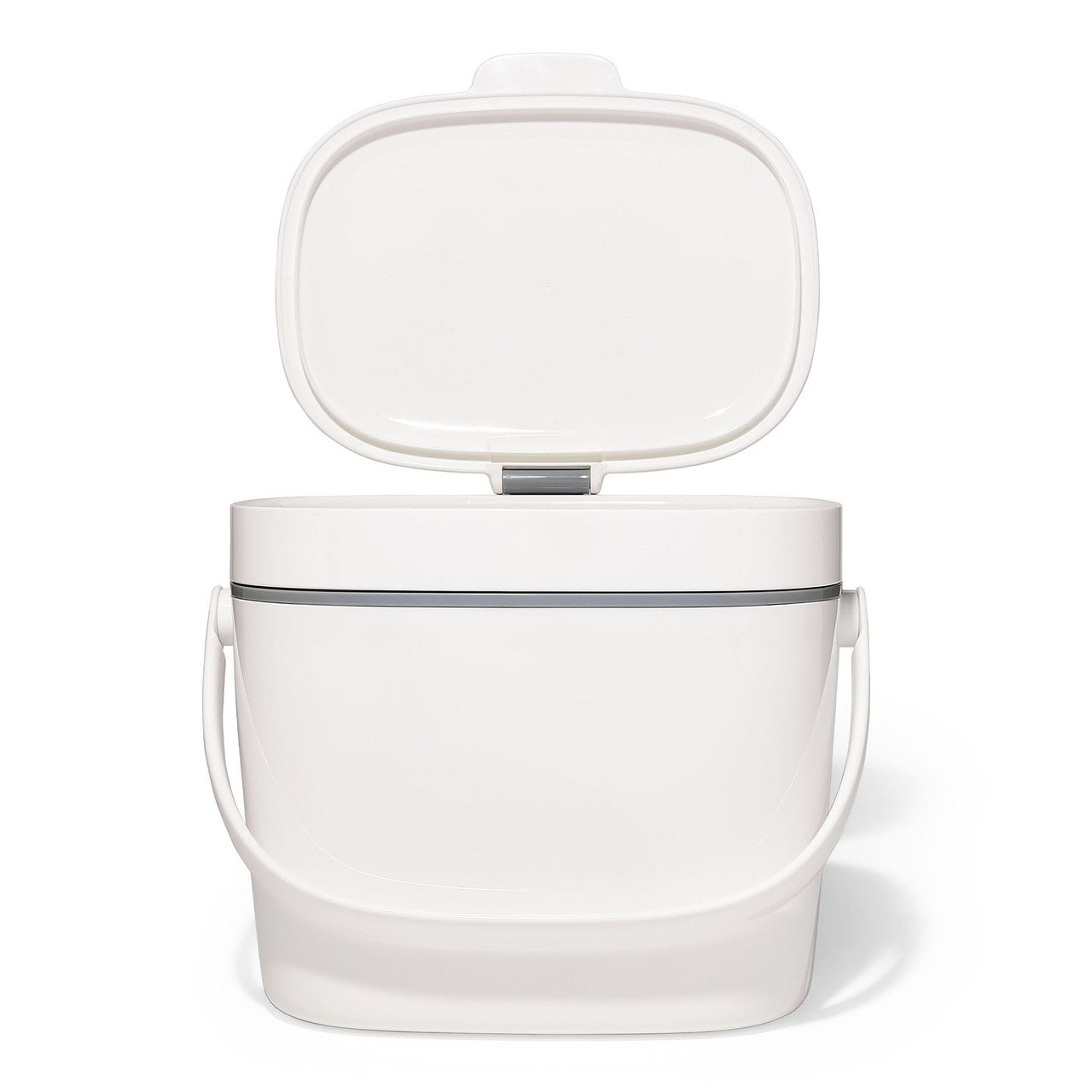 Easy-Clean Compost Bin - White