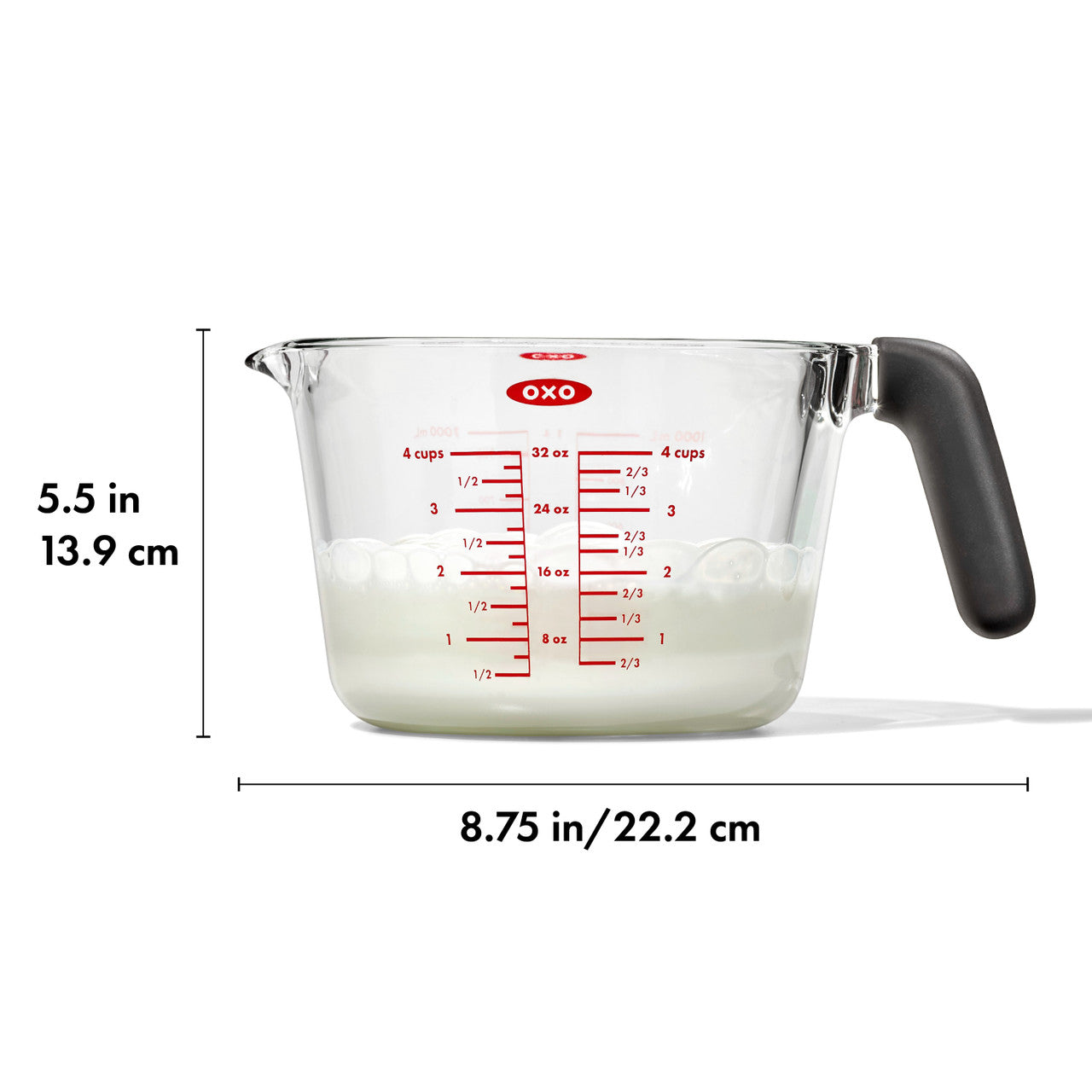 Good Grips Glass Measuring Cup - 4 Cup/ 1L