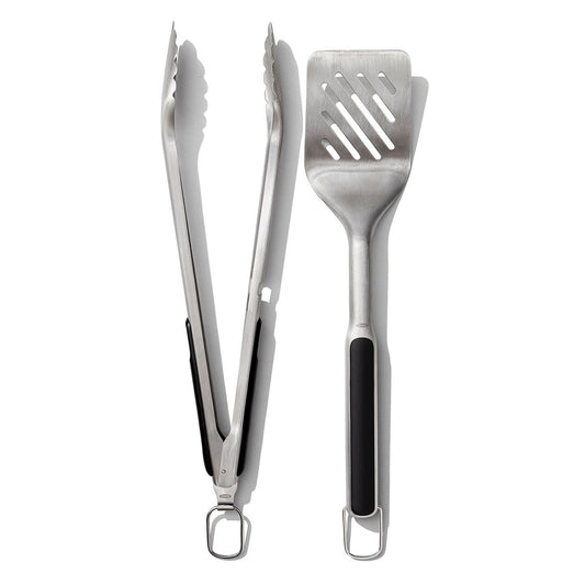 Grilling Tongs and Turner Set