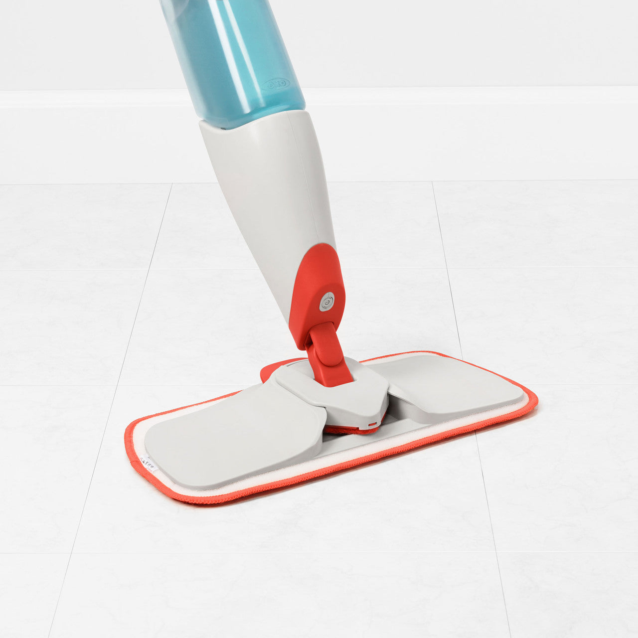 Microfiber Spray Mop with Slide-Out Scrubber