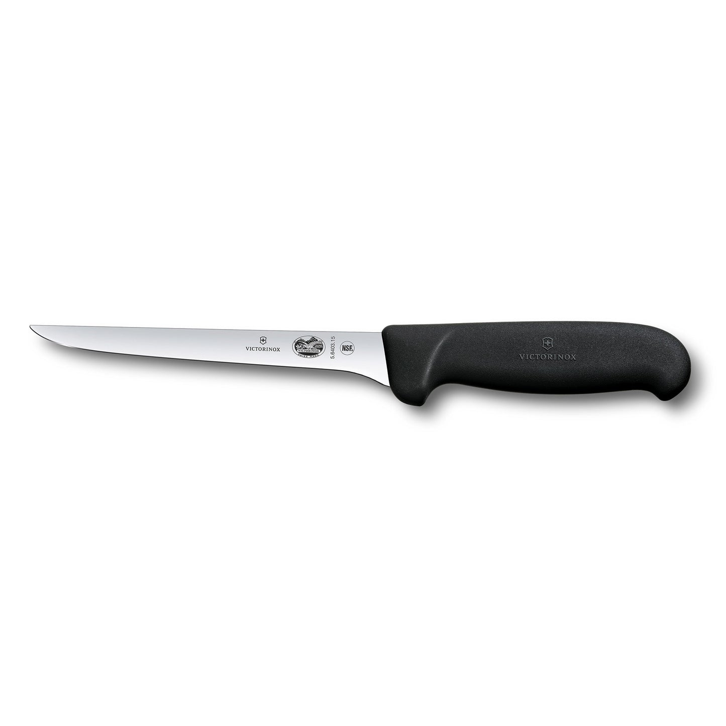 Fibrox Boning Knife,15cm Straight,Narrow Blade