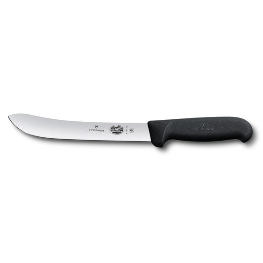 Fibrox Butchers Knife, 18cm Heavy Stiff Blade