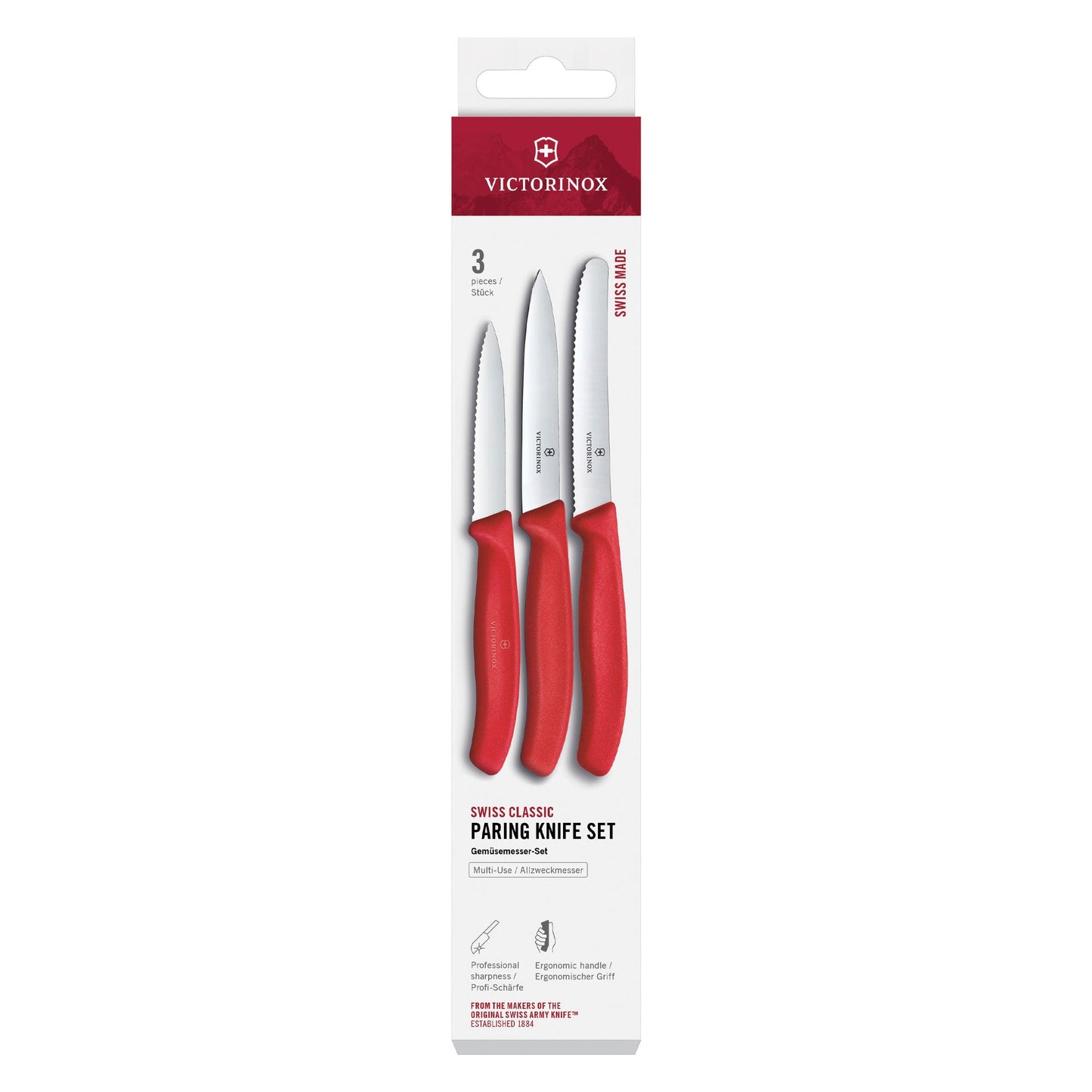 Paring Knife Set, Classic 3 piece