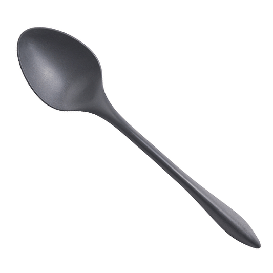Matfer Bourgeat Plain Spoon - Anthracite Grey - Kitchenly