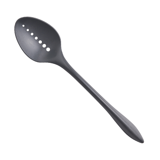 Matfer Bourgeat Spoon - Perforated, Anthtacite Grey - Kitchenly