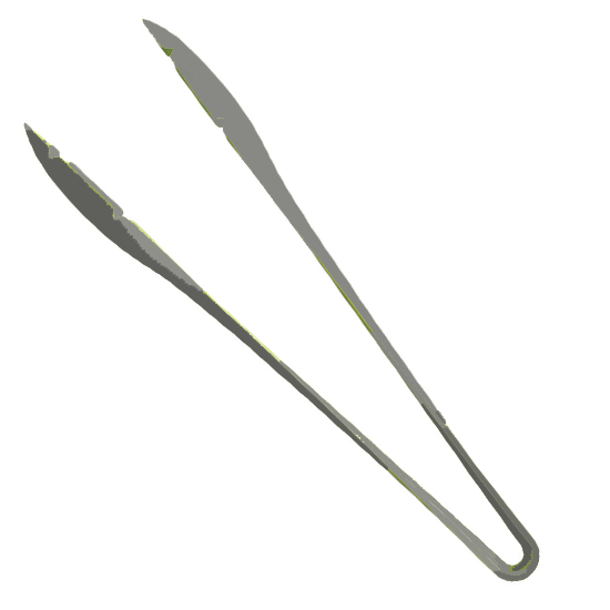 Matfer Bourgeat Serving Tong - Anthracite Grey, 250mm - Kitchenly