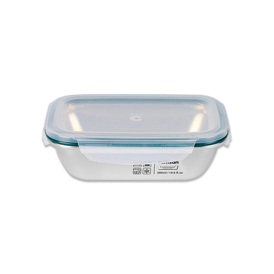 Cuitisan Simple Rectangle No.5 Container - 580ml