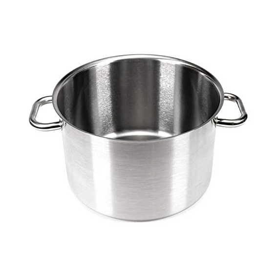 Matfer Bourgeat Stainless Steel Casserole - 450mm, 47L - Kitchenly