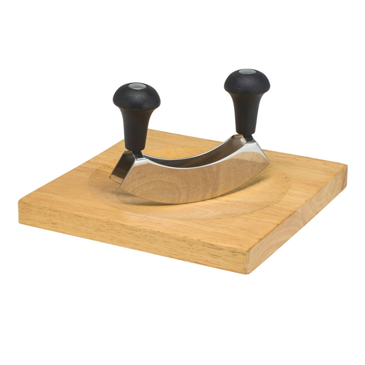 Double Blade Mezzaluna With Chopping Board Set