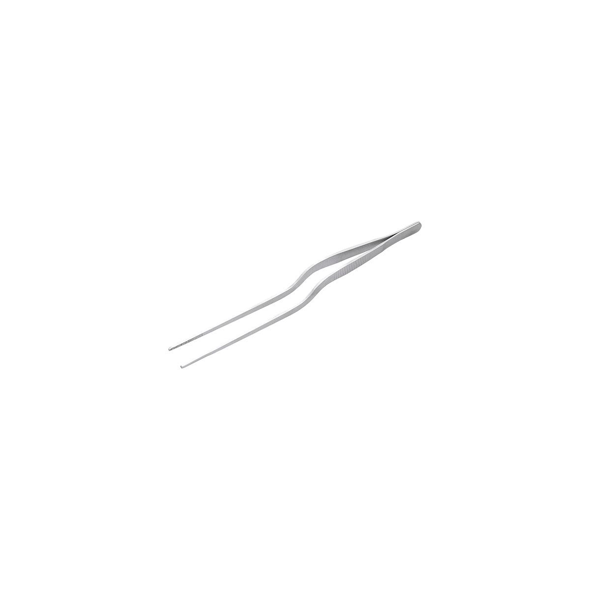 Chef Inox Offset Stainless Steel  Tweezers - 220mm