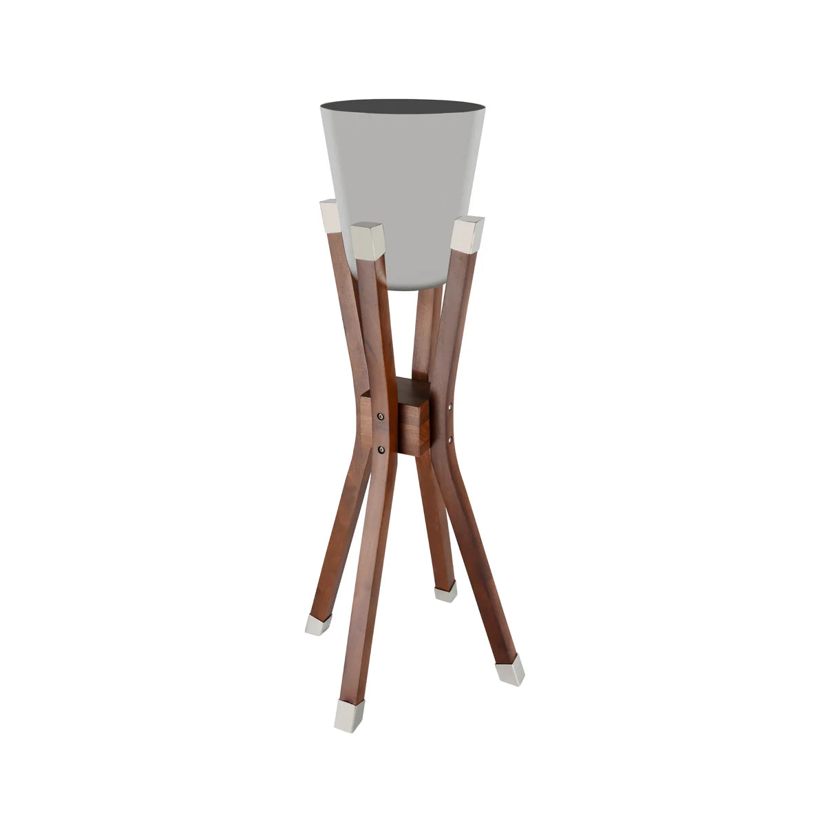 Chef Inox Wine Bucket 1 Bottle And Stand Set 18/10 370x820mm