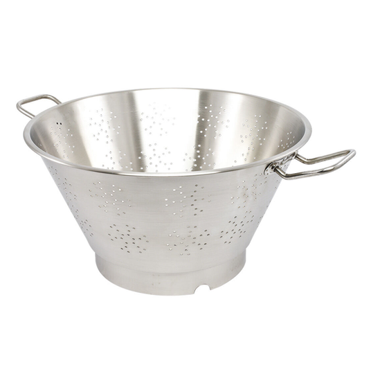 Matfer Bourgeat Stainless Steel Colander - Hooped Base, 500mm - Kitchenly