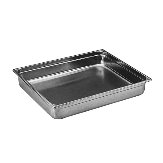 Matfer Bourgeat Stainless Steel 2/1 GN Pan - 200mm - Kitchenly