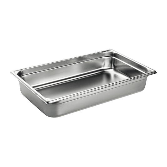 Matfer Bourgeat Stainless Steel 1/1 GN Pan - 200mm - Kitchenly
