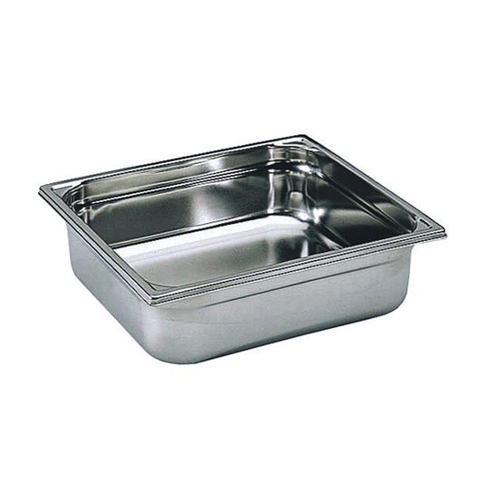 Matfer Bourgeat Stainless Steel 2/3 GN Pan - 200mm - Kitchenly