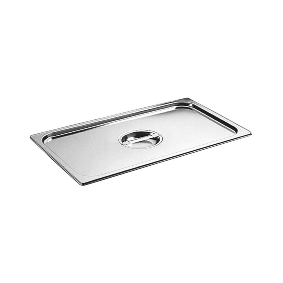 Matfer Bourgeat Stainless Steel 1/1 GN Cover - With Handle - Kitchenly