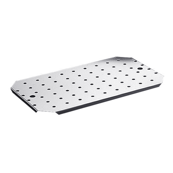 Matfer Bourgeat Stainless Steel 1/2 GN Drain Plate - No Handle - Kitchenly