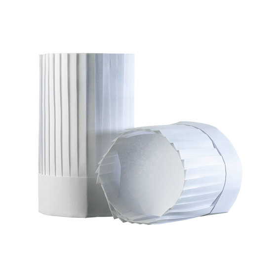 Matfer Bourgeat Chef Hat - 300mm, Pack of 10 - Kitchenly