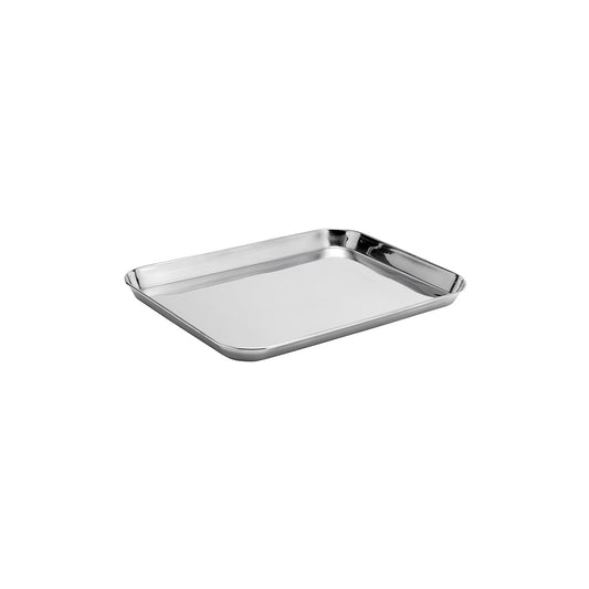 Chef Inox Rectangular Tray Stainless Steel 350x260mm - Kitchenly