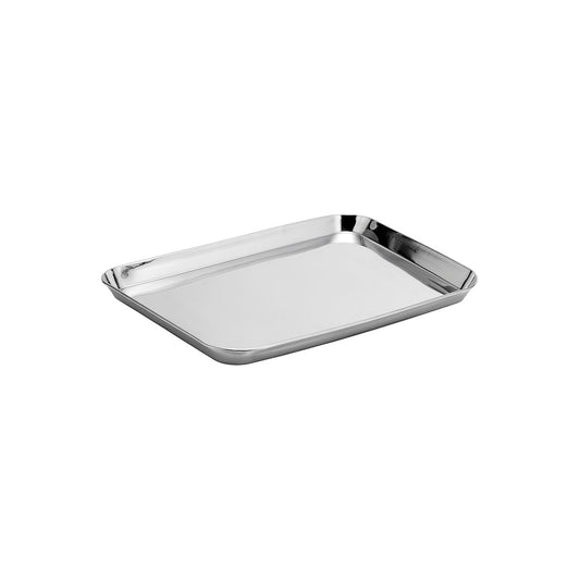 Chef Inox Rectangular Tray Stainless Steel 400x300mm - Kitchenly