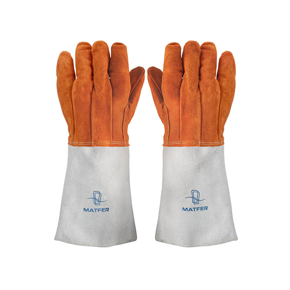 Matfer Bourgeat Bakers Glove with Cuff Leather - Kitchenly