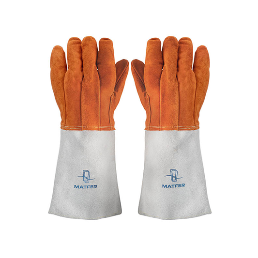 Matfer Bourgeat Bakers Glove with Cuff Leather - Kitchenly