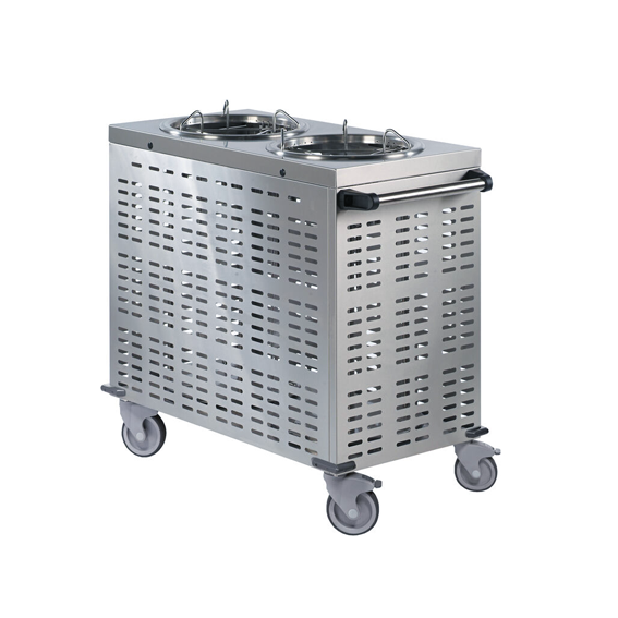 Matfer Bourgeat Plate Dispense Self-Levelling Double No Vent Cold - Kitchenly