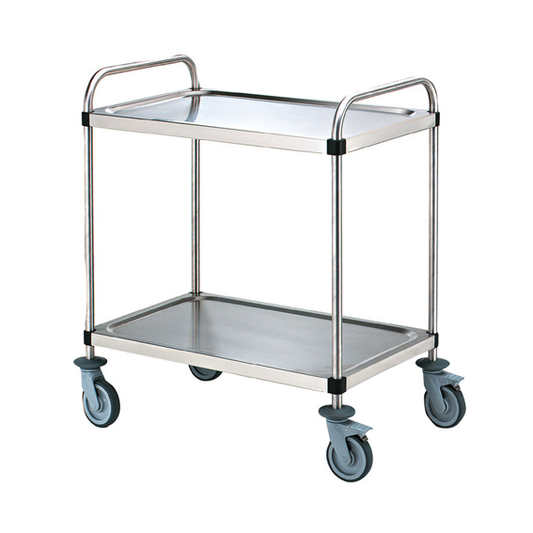 Matfer Bourgeat 2 Tier Trolley - Flat Pack, 880x580mm - Kitchenly