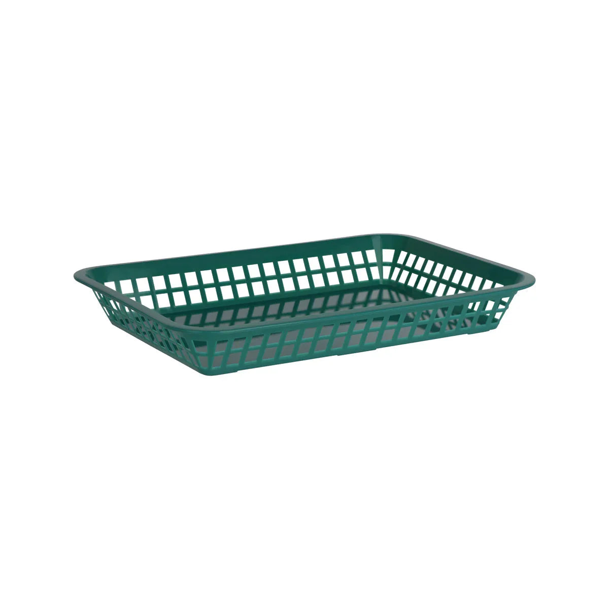 Chef Inox Coney Island Plastic Rectangular Basket 300x215x42mm - Kitchenly