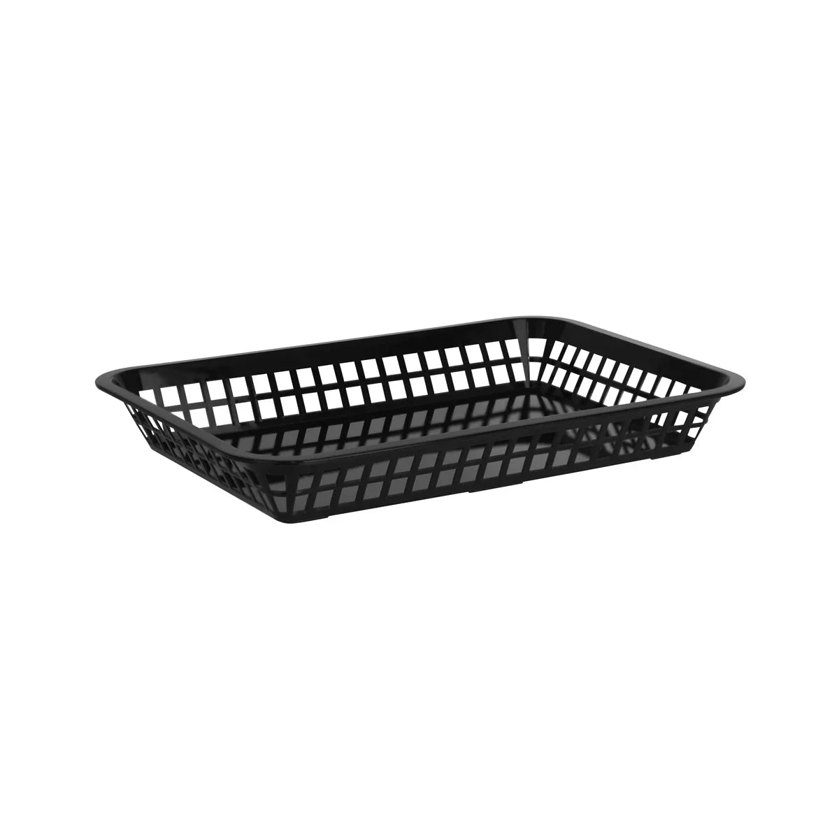 Chef Inox Coney Island Plastic Rectangular Basket 300x215x42mm - Kitchenly