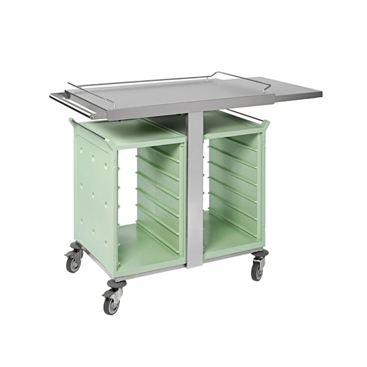 Matfer Bourgeat Stainless Steel Breakfast Trolley - Kitchenly