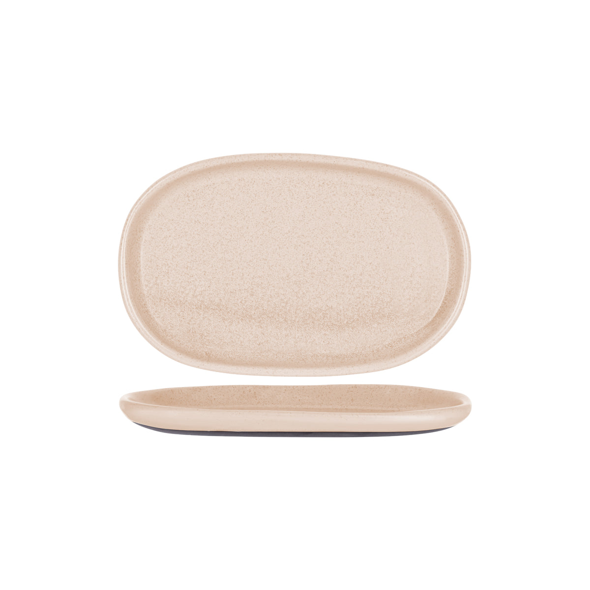 Tablekraft Naturals Sierra Beige Oval Plate 310x200mm (Box of 3) - Kitchenly
